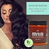 Radha Beauty Argan Oil Hair Mask 8 oz. - Intense Hydrating Repair Formula with 100% Organic Argan Oil, Coconut Oil, and Aloe Vera...