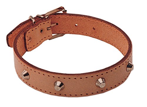 COLLARE PELLE FODER. CON BORCHIE MM. 40 PZ - 12