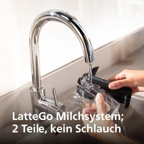Philips Serie 5500 Kaffeevollautomat – LatteGo Milchsystem, 20 heiße und kalte...