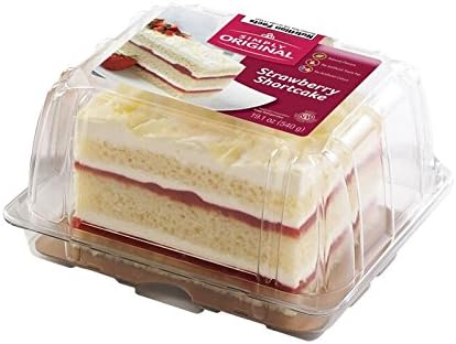 The Original Cakerie, Layer Cake, Strawberry Shortcake, 19.1 oz (sold frozen)