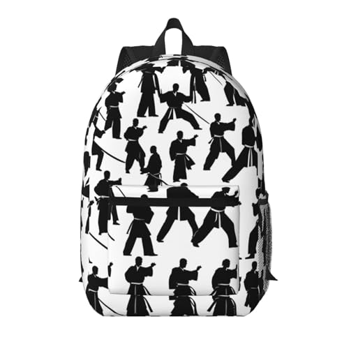 Sac à dos arts martiaux noir pour ranger toutes vos affaires sans encombre