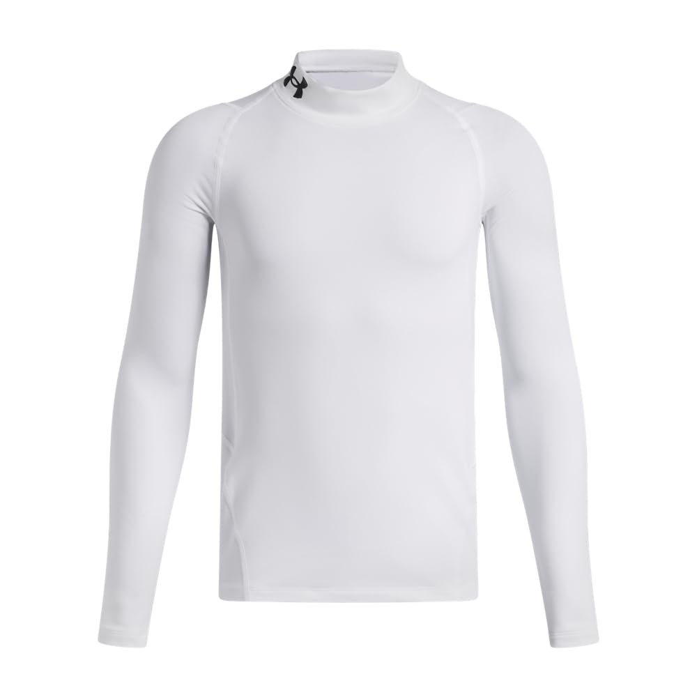 Kids ColdGear Armour Mock Long Sleeve T-Shirt (Big Kid)