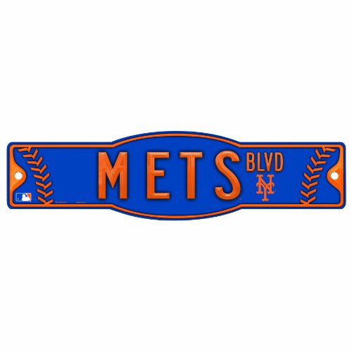 MLB New York Mets 4.5-by-17 Sign