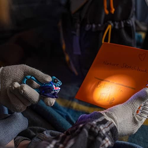 Big Discoveries LifeLight Animal Carabiner Flashlight – Fun Mini Animal Keychain Flash Lights for Kids, Adults, Nurses, Camping 3 41aNJpgBy3L. AC
