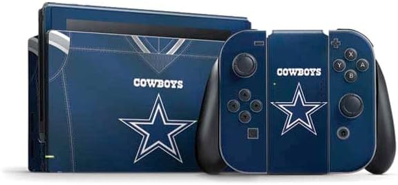 Skinit Decal Gaming Skin Compatible with Nintendo Switch Bundle - Officially Licensed NFL Dallas Cowboys Design