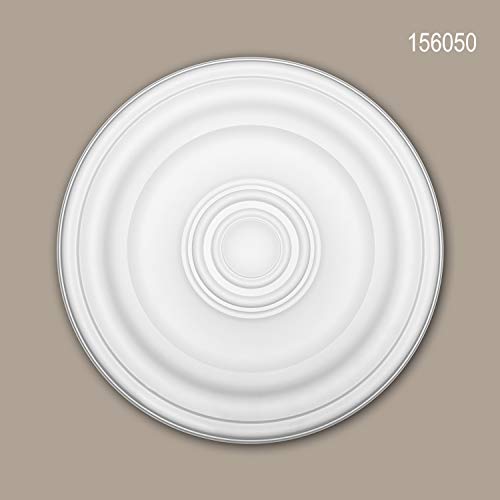 Rosace de plafond Profhome 156050 médaillon en polyuréthane Ø 40,4 cm - 3