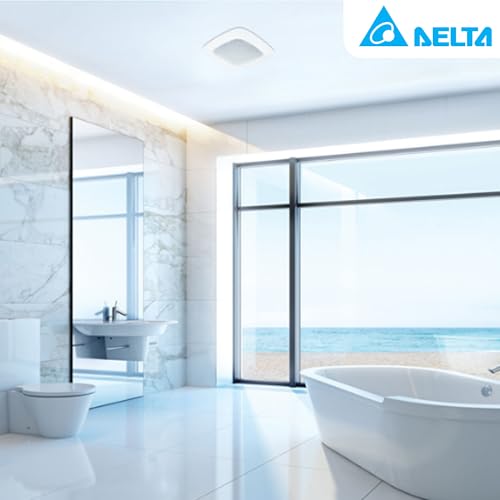 Breez VFB25ADBT Delta Breez Signature Ceiling Exhaust Bathroom Fan 110 Cfm Energy Efficient Quiet Operation Brushless Motor With Bluetooth Stereo Speaker thumb #3