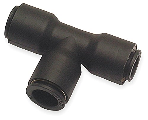 Legris 10mm Plastic Union Tee, Black - 3104 10 00