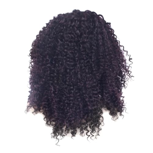 Perruque lace front wig synthétique bouclée pour retrouver un volume naturel