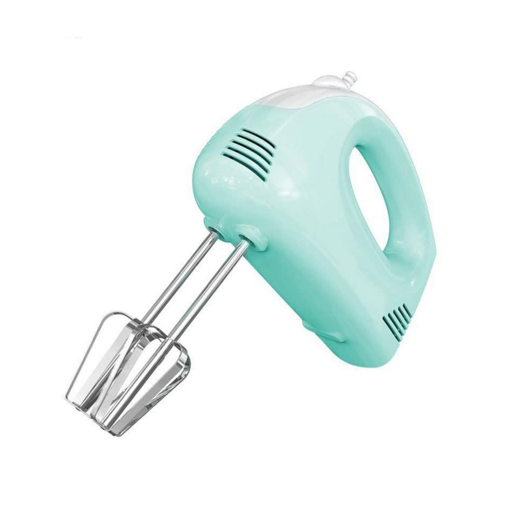 Hand Mixer Electric 5 Speed 120W Power Mixer Electric Handheld Kitchen Mixer with Stainless Steel Attachments 2 Beaters