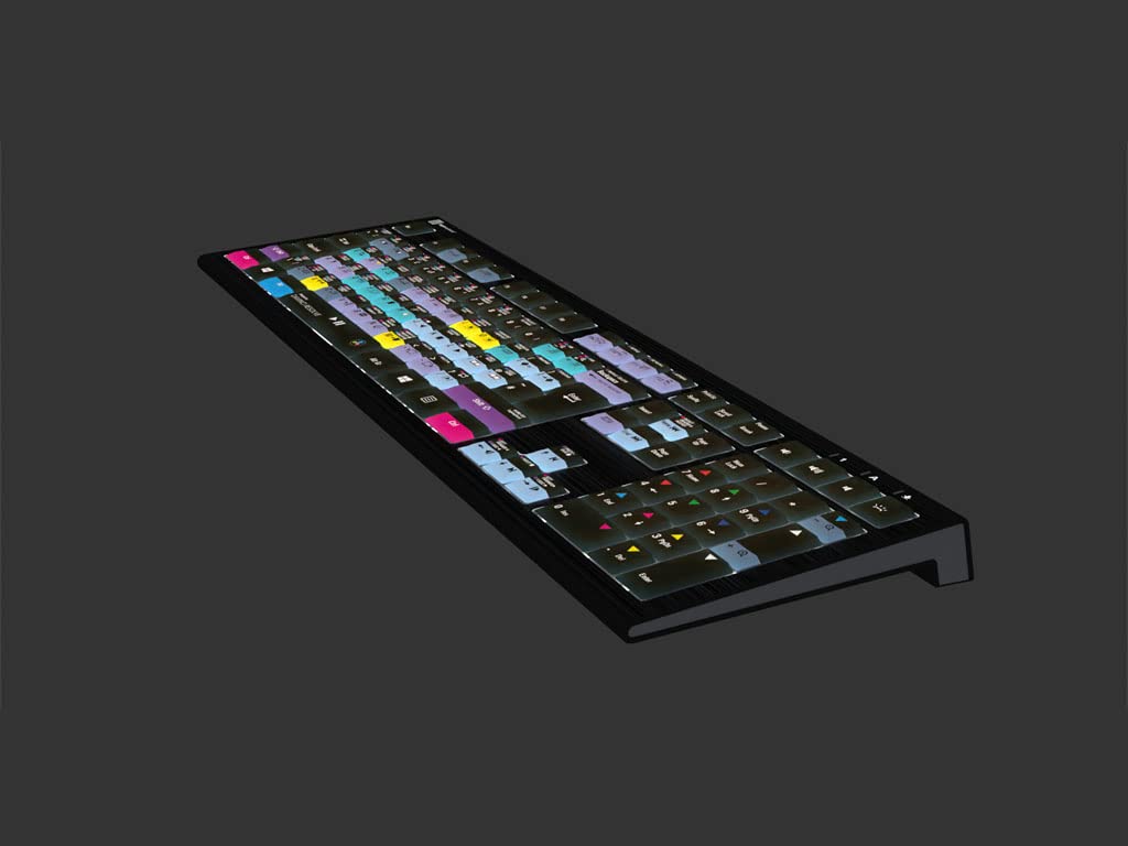 Logickeyboard Davinci Resolve Astra2 BL engl. PC Tastatur