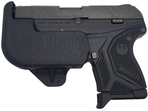 Fits Ruger LCP II or MAX only with Viridian E-Series Laser Attached. Zero Carry Elite IWB Holster 4 Concealed Carry. Invisible, Comfortable, & Secure. Lightweight & no Added Bulk (LCP MAX, Right)