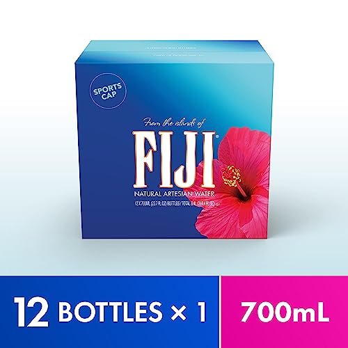 Fiji Natural Artesian Water, 23.7 Fl Oz (Pack Of 12) #TOP6