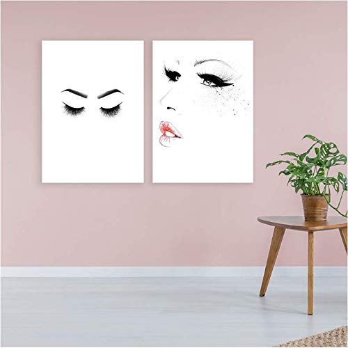 Impression sur toile décoration maison salon poster abstrait 50x70 - 4