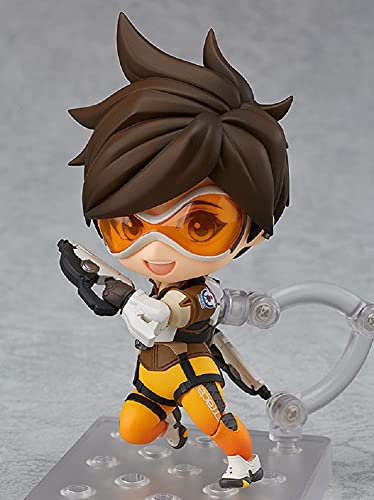 Overwatch Anime Character Tracer Q Version Of The Figure Nendoroid Movable Action Figures With Accessories And Movable Joint Statue 3.93Inch #TOP3