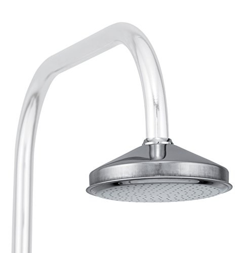 Wirquin 60720914 hoofddouche van roestvrij staal, diameter 100 cm