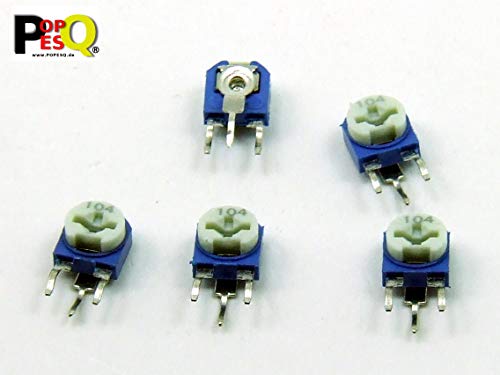 POPESQ® 5 Piezas x Trimmer Potenciometro 1M Vertical
