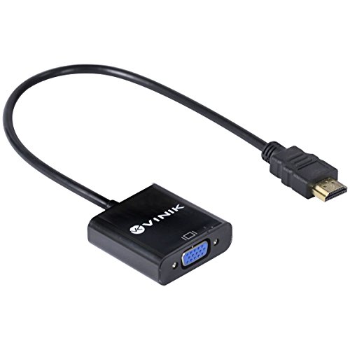 Cabo Adaptador/Conversor Hdmi Macho Para Vga Fêmea 30Cm, Vinik, 26116