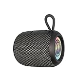 Durée de vie prolongée de la batterie : le haut-parleur sans fil offre une longue durée de vie de la batterie, permettant 5 heures de lecture continue et réduisant le besoin de recharges fréquentes, garantissant ainsi une utilisation toute la journée lors d'activités de plein air ou de rassemblements sans interruption.