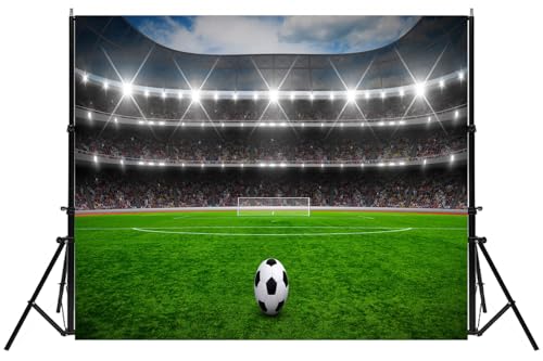 Fondo fotográfico vinilo 7x5ft para fotos deportivas miniatura 4