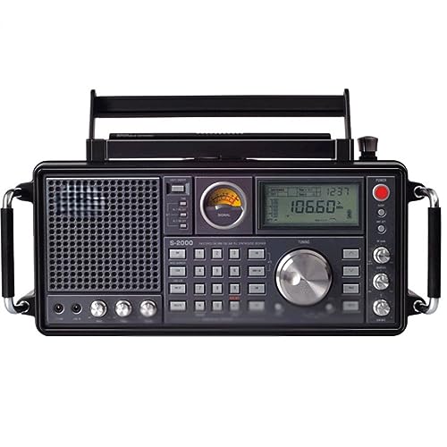 NAHDU Radioaficionado de Escritorio for Aficionados SSB, conversión Dual FM/MW/SW/LW, Banda aérea, Altavoz de Alta sensibilidad y Buena selectividad