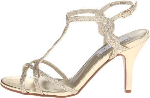 Touch Ups Women's Fran Dress Sandal,Gold Glitter,7 M US | Image 6