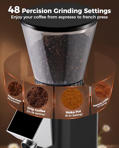 Industrial espresso grinder
