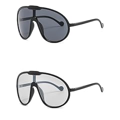 2 Packs: Black+clear