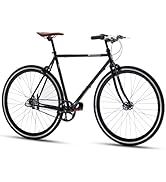 Amazon | AVASTA ピストバイク 固定ギアバイク 街乗りスポーツ自転車