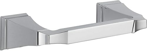 DELTA FAUCET 75150 Dryden - Soporte de papel higiénico giratorio montado en la pared en cromo pulido