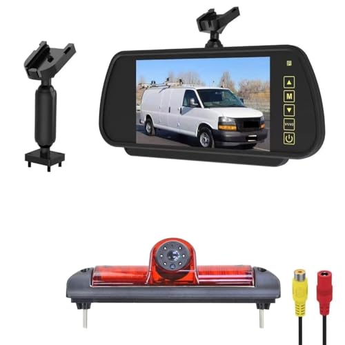Caméra recul Ducato X250 kit moniteur HD pour troisième feu stop Boxer III Jumper