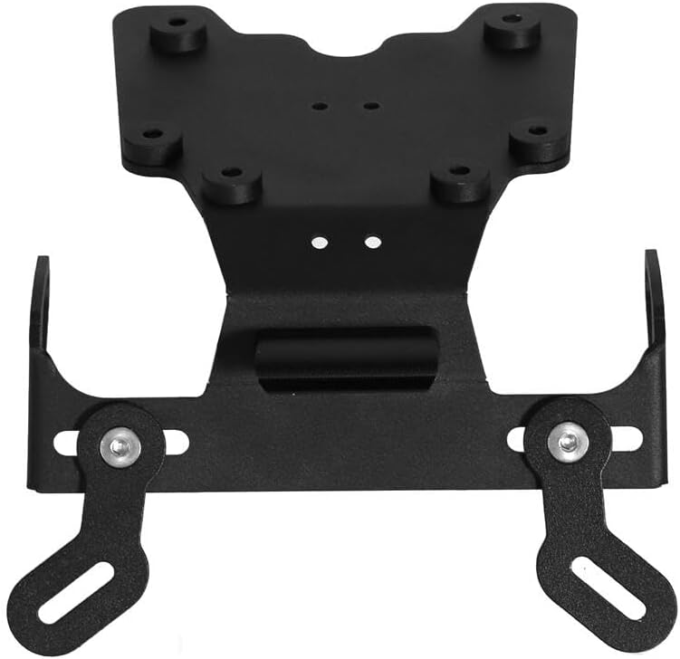Fender Eliminator Tail Tidy for Tenere 700 (T700 XTZ700 XT700Z 2019-2025) License Plate Holder Bracket Mount with LED Turn Signal Light Rear Tail Light, Clear