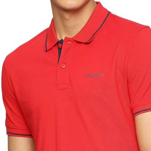 Image of Pepe Jeans Men's Cotton Regular Fit T-Shirt