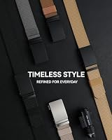 CHAOREN Automatik Gürtel Herren, 38mm Nylon Arbeitsgürtel – Ansicht 7