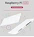 TUOPUONE Raspbery Pi 500, A Fast, Powerful Computer Built Into A Keyboard (US). Quad-core Arm Processor, WiFi/BLE Support, Dual-4K Outputs, Comes with Official Raspbery Pi 32GB Micro SD Card