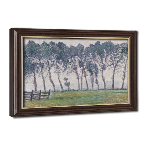 Impression sur toile d'Alfred William Finch - Toile Rainy Weather at Hampton Court 20x30 cm
