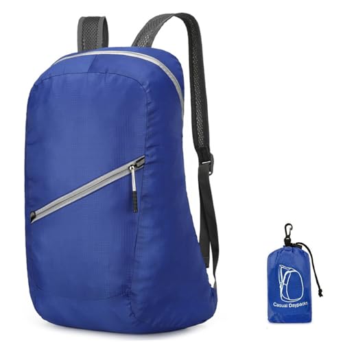 Pesoncarl Lightweight Backpack, 11.5x6.7x17.7 Foldable Backpack, Ultralight Waterproof Travel Packable Backpack Small Folding Daypack for Outdoor Sport Travelling, Internal Frame Backpacks