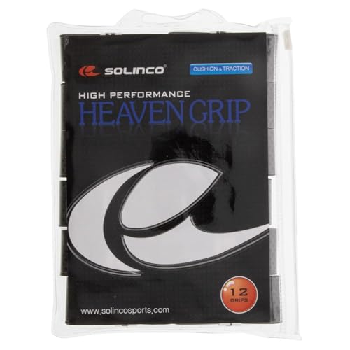 Solinco Heaven Tennis Overgrip Gray 12 Pack
