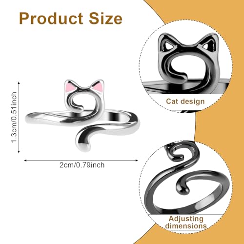 YUXIANLB Anel de crochê para dedos de tricô para dedos guia de fio aberto de metal anéis de crochê a