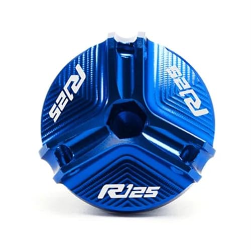 Couvercle réservoir frein YZF R125 2008-2023 : kit bouchon de cylindre CNC avant et arrière