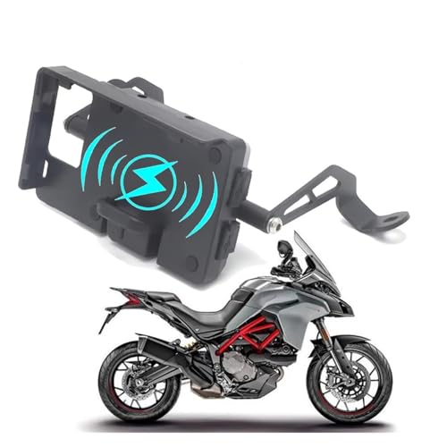 Support GPS Ducati Multistrada 950 1200 avec chargeur sans fil USB - 7
