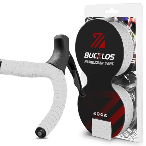 BUCKLOS Silicone EVA Road Bike Handlebar Tape Comfort Drop Bar Wraps 2Pcs