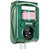 Broox 2026 Upgraded Solar Animal Repellent, Cat Repellent Outdoor, Squirrel Repellent, Deer Repellent, Ultrasonic pest Repeller, Waterproof IP 65, Motion Detection, Dog, Raccoon, Skunk, Rabbit, Rodent