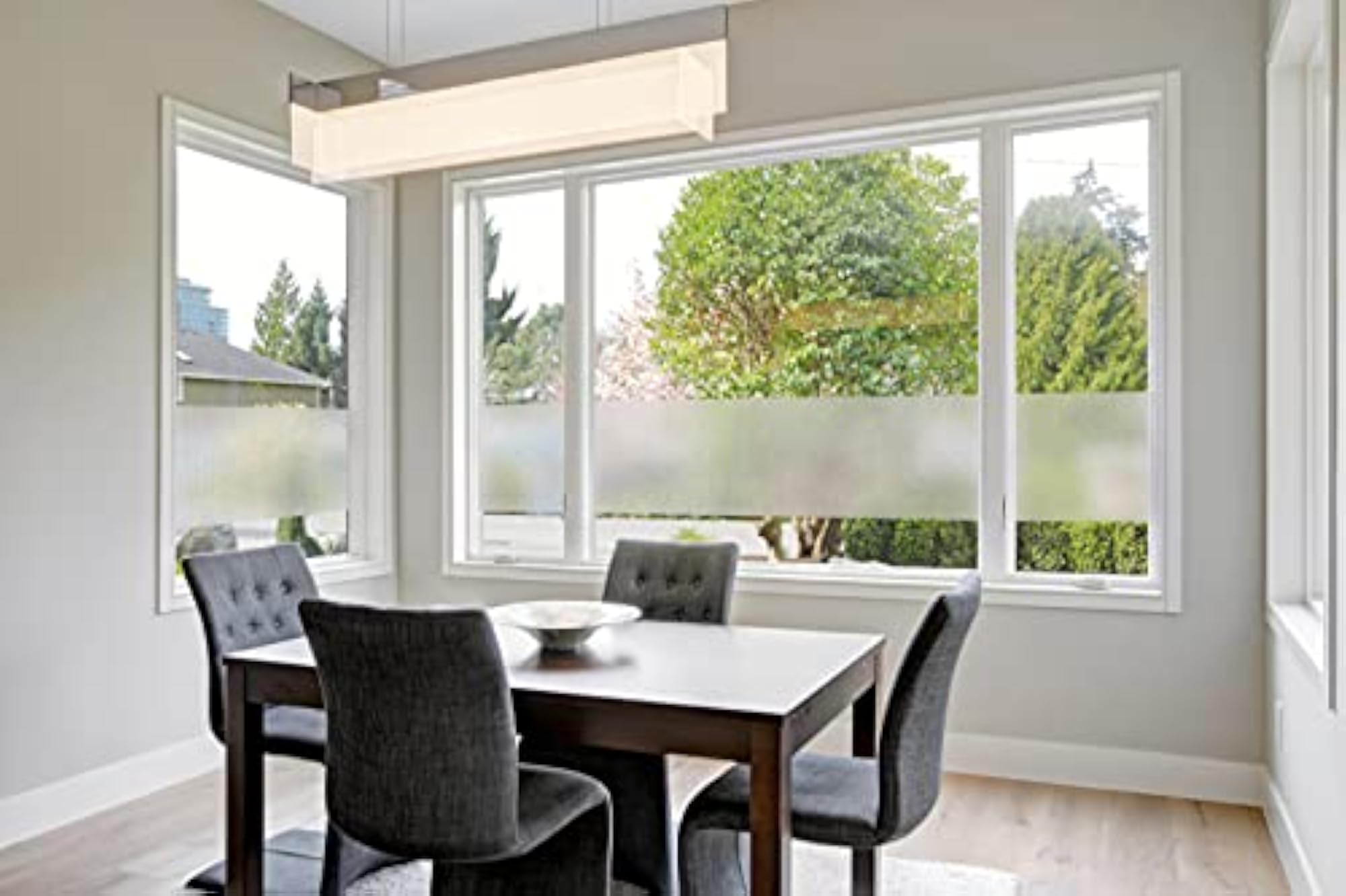 Foggy Forest Decorative Window Sticker