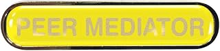 Capricornone Peer Mediator Gel Domed School Bar Badge