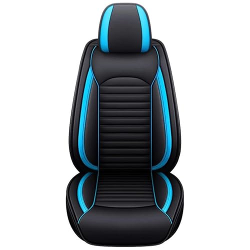 Housses siège voiture en noir bleu élégant pour VW Golf et Passat