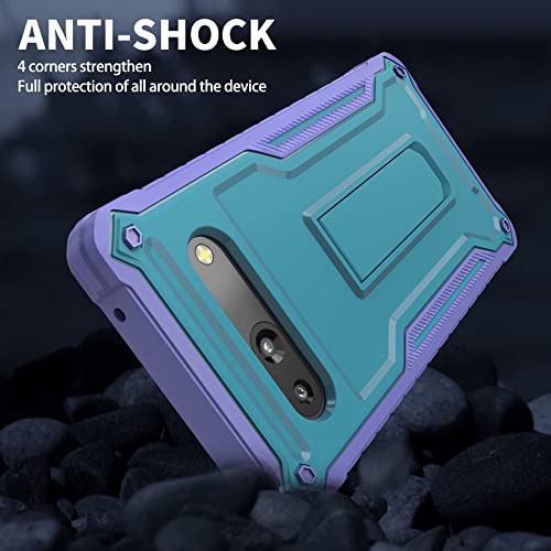 Image of for Google Pixel 7A Case (Does NOT FIT Non-7 or pro), Military Grade Protection Shockproof Case Built-in Kickstand Compatible with Pixel 7A Phone 6.1 Inch (Blue)
