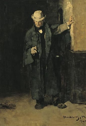 Affiche le prêteur sur gages Mihaly Munkacsy pour décoration murale