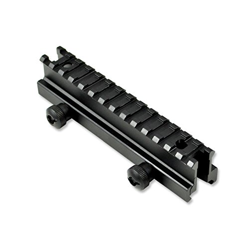 Sniper 1" 1 inch Riser Mount, Aluminum for Picatinny Rail - Thumbnail 2