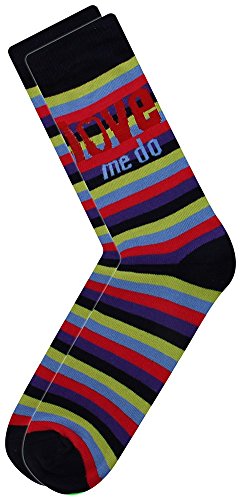 The Beatles – Love Me Do Socks - Les Beatles, Paul McCartney, John Lennon, RIngo Starr, George Harrison The Beatles - Love Me Do Socks